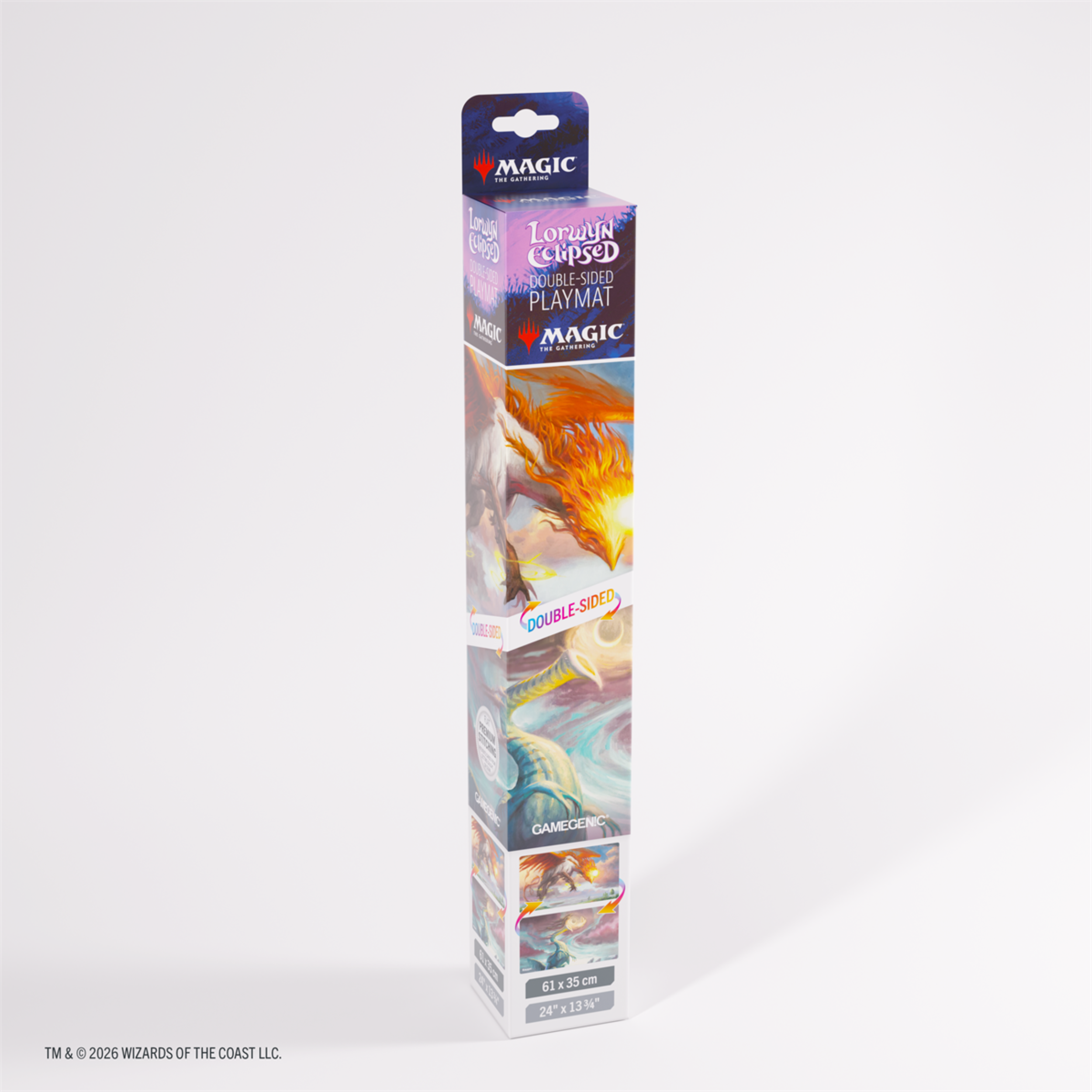 Lorwyn Eclipsed-Eirdu, Carrier of Dawn/Isilu, Carrier of Twilight Double-sided Playmat